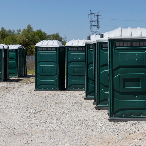 what is the power source for the event restrooms